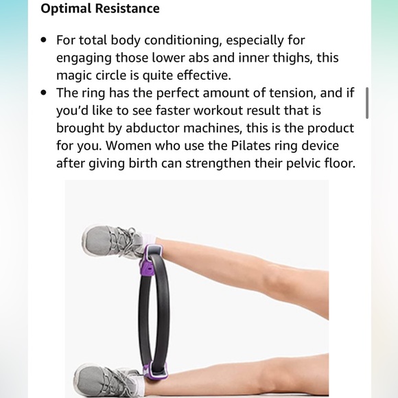 Pilates Ring Circle. Get your work out on with this perfect accessory. - Picture 16 of 16